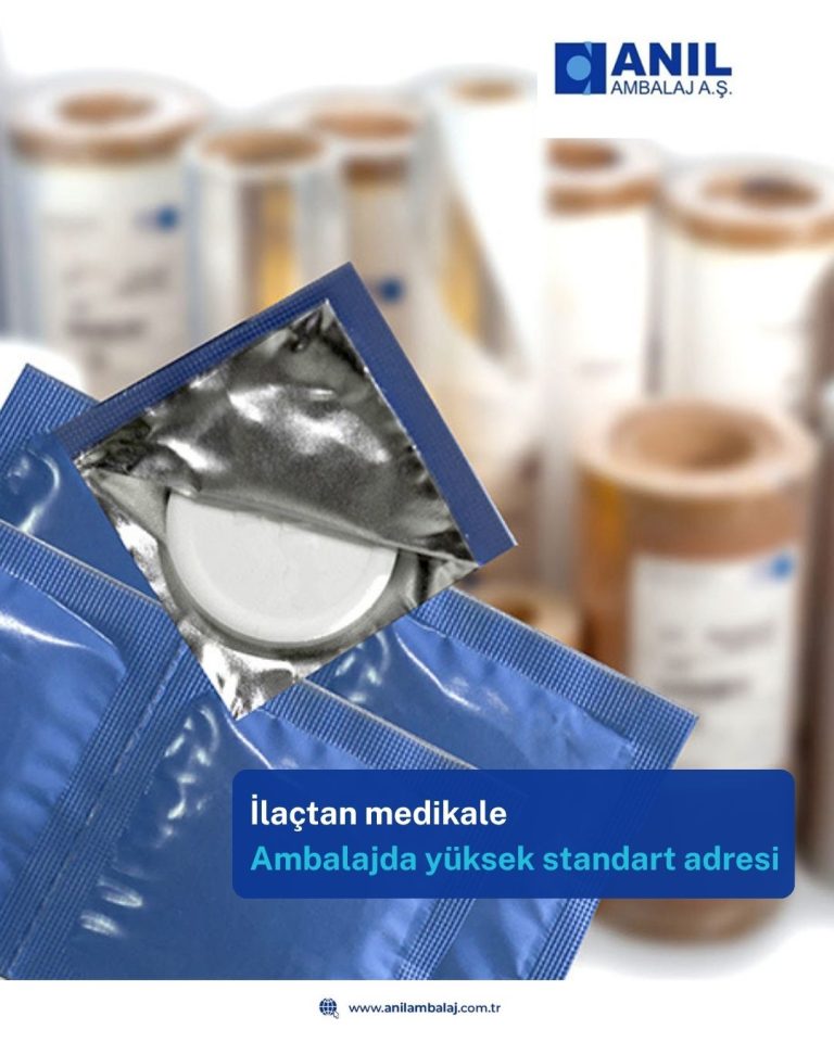 İlaçtan medikale, ambalajda yüksek standart adresi