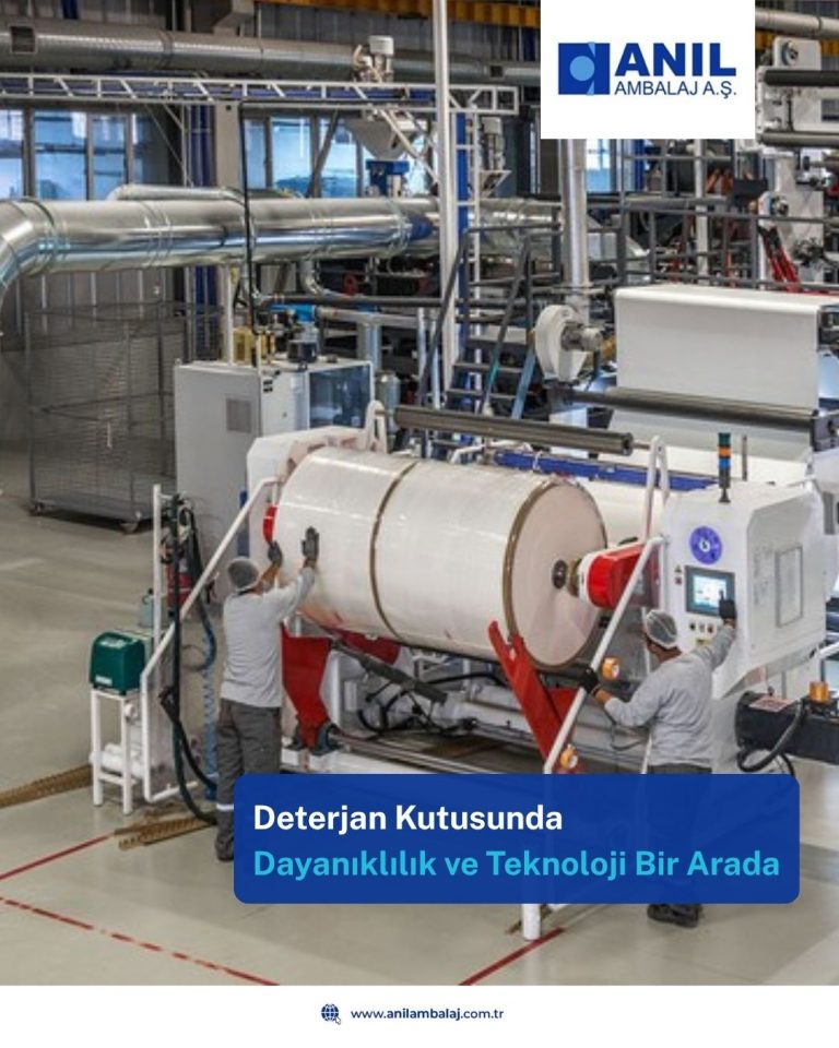 Deterjan Kutusunda Dayanıklılık ve Teknoloji Bir Arada